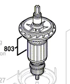 Induit réf: 1 614 010 213 BOSCH
